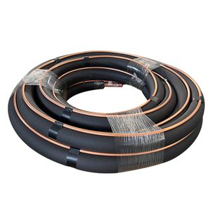 أطقم خطوط أنابيب نحاسية عالية الجودة من المطاط الأسود معزولة من HAVC للمنزل تركيبات يدوية تعمل بالطاقة الشمسية تعمل بالغاز HVAC - Product Image 2