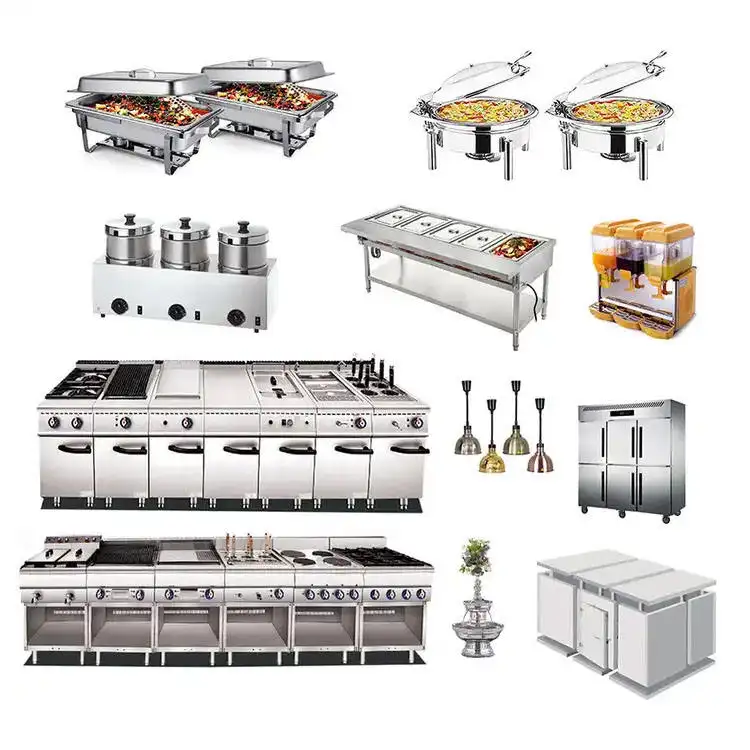 CE & NSF certificata professionale commerciale cucina attrezzature in acciaio inox per alberghi ristoranti Catering produttore diretto