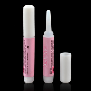 Brocha profesional de Etiqueta Privada, 2g, papel de aluminio transparente, <span class=keywords><strong>uñas</strong></span> postizas con pegamento <span class=keywords><strong>para</strong></span> <span class=keywords><strong>uñas</strong></span> - Product Image 4