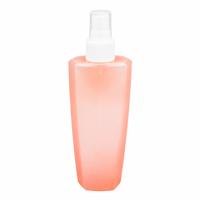 Vente en gros de flacons pulvérisateurs PETG imprimés UV de 160 ml, forme irrégulière, transparents, rechargeables, contenants cosmétiques, nettoyant pour le visage