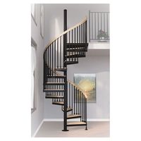 Escalier en colimaçon moderne Prima pour maison duplex Installation facile Conceptions d'escalier Escalier intérieur
