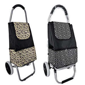 Prix usine pliable pliable Shopping épicerie pliable chariot chariot sac pliant caddie chariot avec roue - Product Image 2