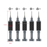 Jeu de tournevis de haute précision QTS RL-729 pour la réparation et le démontage de téléphones mobiles et d'autres appareils