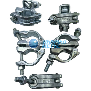 Accessori per ponteggi di costruzione connettori per tubi fissi morsetti forgiati EN74 mezzo accoppiatore - Product Image 5