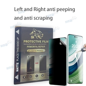 Film hydrogel auto-cicatrisant EPU mat pour la confidentialité, protection d'écran personnalisée à couverture intégrale anti-traces de doigts et anti-rayures pour tous les téléphones - Product Image 3