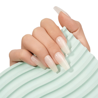 Base en caoutchouc à pois brillants 2 en 1 de marque privée OEM 40 couleurs avec de minuscules points ronds étincelants, doux et résistant, vernis à gel UV de gros