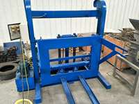 Basculeur hydraulique pour camion poubelle, capacité de charge 300 kg, élévateur de conteneur à contrôle manuel