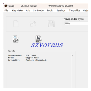 Chip <span class=keywords><strong>Transponder</strong></span> chiave auto PCF7936-ID46 Super Chip per Chrysler (modalità CryptoKey) nota CryptoKey-Factory (sbloccato)/versione VORAUS - Product Image 3
