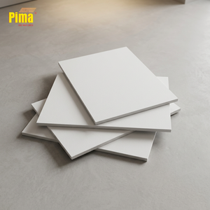Plaques de mousse PVC blanches écologiques, imperméables, 100 % vierges, surface brillante, certifiées ROHS, pour découpe et traitement - Product Image 1
