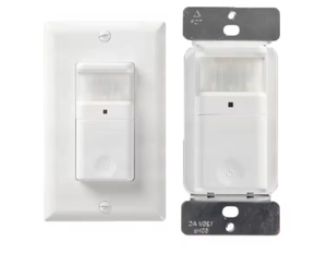 Sensor de Movimiento Infrarrojo de un Solo Polo, ABS y PC, para Interruptor de Luz de Pared con Tomas de Corriente Alterna, Cantidad 0 para Detección de Vacío - Product Image 2
