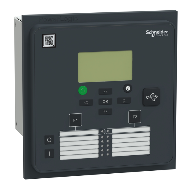 Schneider Universal Protection Relay, PowerLogic P3U 3CT 1 4VT 16DI 8DO 48-230V DI110V RS485 ANSI REL52055 P3U30-5AAA2BBAB