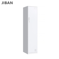 Armoire de classement en acier moderne - Grande capacité, durable, avec serrure à clé, design respirant, pour usage commercial, bureau et entrepôt
