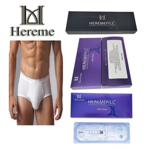Heremefill Safe 2ml <span class=keywords><strong>Acide</strong></span> <span class=keywords><strong>Hyaluronique</strong></span> Réticulé pour <span class=keywords><strong>Injection</strong></span> de Remplissage Dermique pour l'Amélioration Masculine - Product Image 3