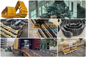 ชุดโซ่ตีนตะขาบรถดันดิน Cat <span class=keywords><strong>Track</strong></span> <span class=keywords><strong>Link</strong></span> Shoe Group Assy Dozer D6R D6R XL สำหรับอะไหล่รถแทรคเตอร์ Caterpillar - Product Image 4