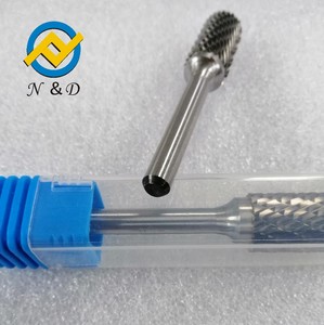 Venta caliente de carburo de tungsteno Rotary Burrs Limas y raspadores de bajo precio para manualidades y arte de doble corte - Product Image 6