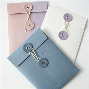 Sobres de Papel con Corte Láser Personalizado para Cartas Comerciales, Suministros de Oficina, Impresión Serigráfica, Empaque para Regalos - Product Image 3