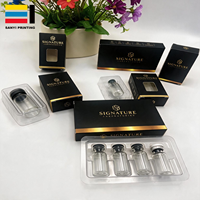 Scatole Personalizzate Ecologiche Olografiche con Glitter e Goffratura Iridiscente per Confezioni di Fiale in Vetro da 3ml/10ml