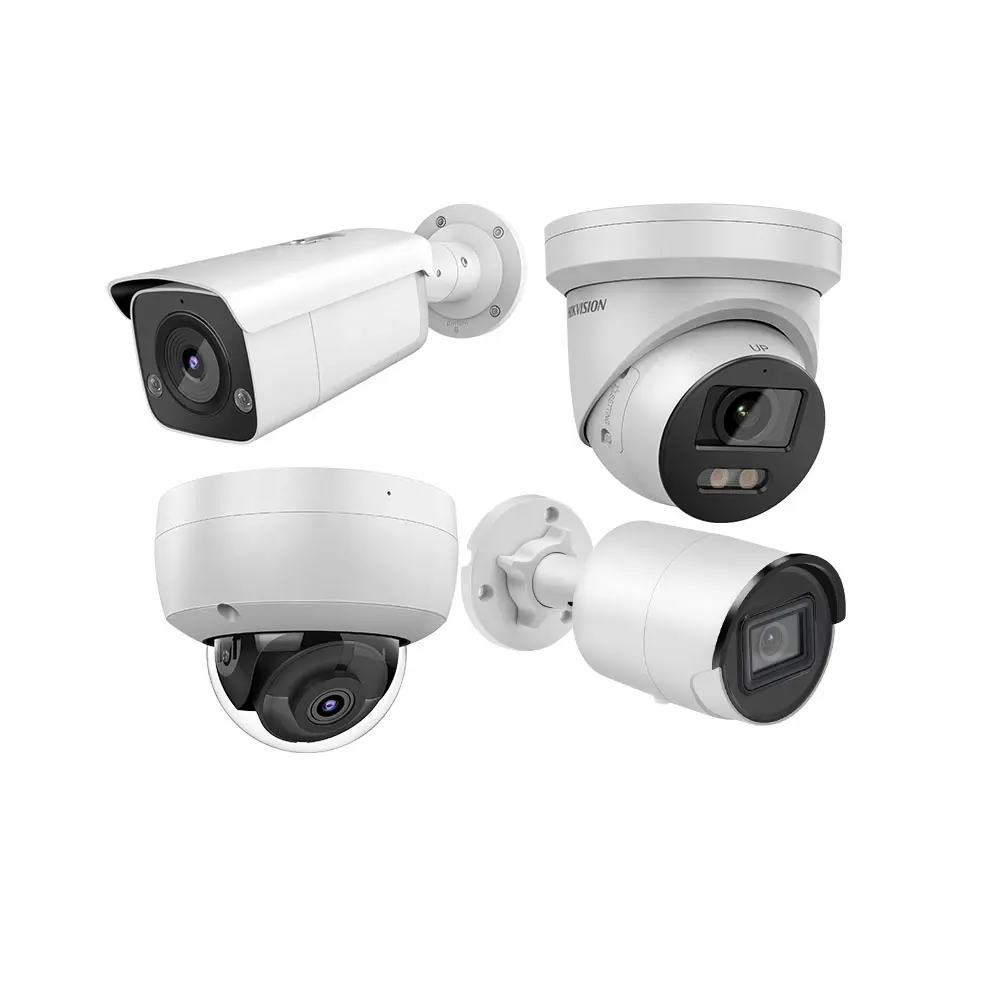 4MP Acu sense Blitzlicht und akustische Warnung Festes Revolver netzwerk 2k CCTV IP-Netzwerks icherheits kamera Night VISION IP67 NVR 30 M