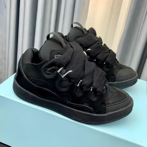 LVN 2026 <b>Top</b> Quality Designer Shoes Comfortable Unisex Sneakers Luxurious graffiti design Lanvine Sneakers Curb Chunky - Product Image 6