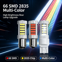 2835-66SMD LED Autolampe 6000K Weiß Rot Gelb Mehrfarbig Brems- Blinker- Rück- Nebelschlussleuchte 12V