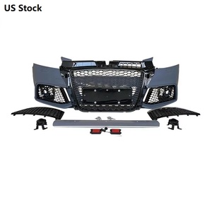 Kits de carrocería delantera para coche con parrilla, estilo <span class=keywords><strong>RS3</strong></span>, para <span class=keywords><strong>Audi</strong></span> <span class=keywords><strong>A3</strong></span> S3 <span class=keywords><strong>8P</strong></span> 2008-2013, conversión de estilo <span class=keywords><strong>RS3</strong></span>, en stock en EE. UU. - Product Image 1