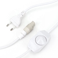 Câble d'alimentation en cuivre pur pour lampe de communication, câble en PVC