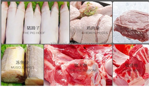 Haute qualité commerciale congelée viande et poisson cube coupe banb lame de scie, scie à os machine - Product Image 5