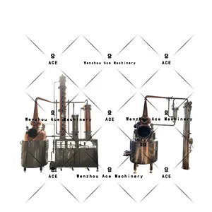 Destilador de Alcohol profesional Moonshine de acero inoxidable, 5 galones, juego de destilador de cobre y Alcohol