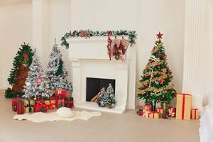 Ensemble de boules de Noël Père Noël 2026 pour fête à domicile, boules de Noël colorées 4 cm 6 cm 8 cm, décorations suspendues pour arbre - Product Image 3