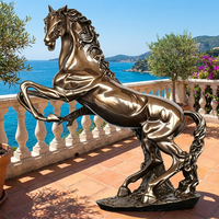 Figurine de gorille en bronze artisanale – Taille personnalisable, patine et socle gravé, sculpture tendance pour la Fête Nationale