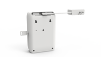 Diffuseur d'huiles essentielles automatique mural mini portable convivial pour application mobile, capacité 260 ml, fonctionnement sans eau