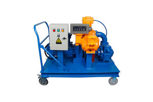 Blackmer мобильный топливный агрегат со скользящим поворотным лопастным вакуумным насосом для бензинового оборудования черного цвета - Product Image 2