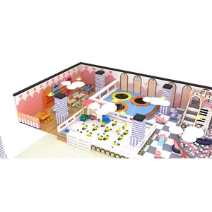 Supplier Design Children Badement Play Zone Kids Indoor Soft Play Area Basement
