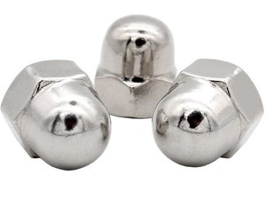 Tuerca hexagonal de acero inoxidable 304 316 personalizada al por mayor, tuerca de capuchón hexagonal M3 M4 M5 DIN1587, tuerca de capuchón de cúpula hexagonal - Product Image 5