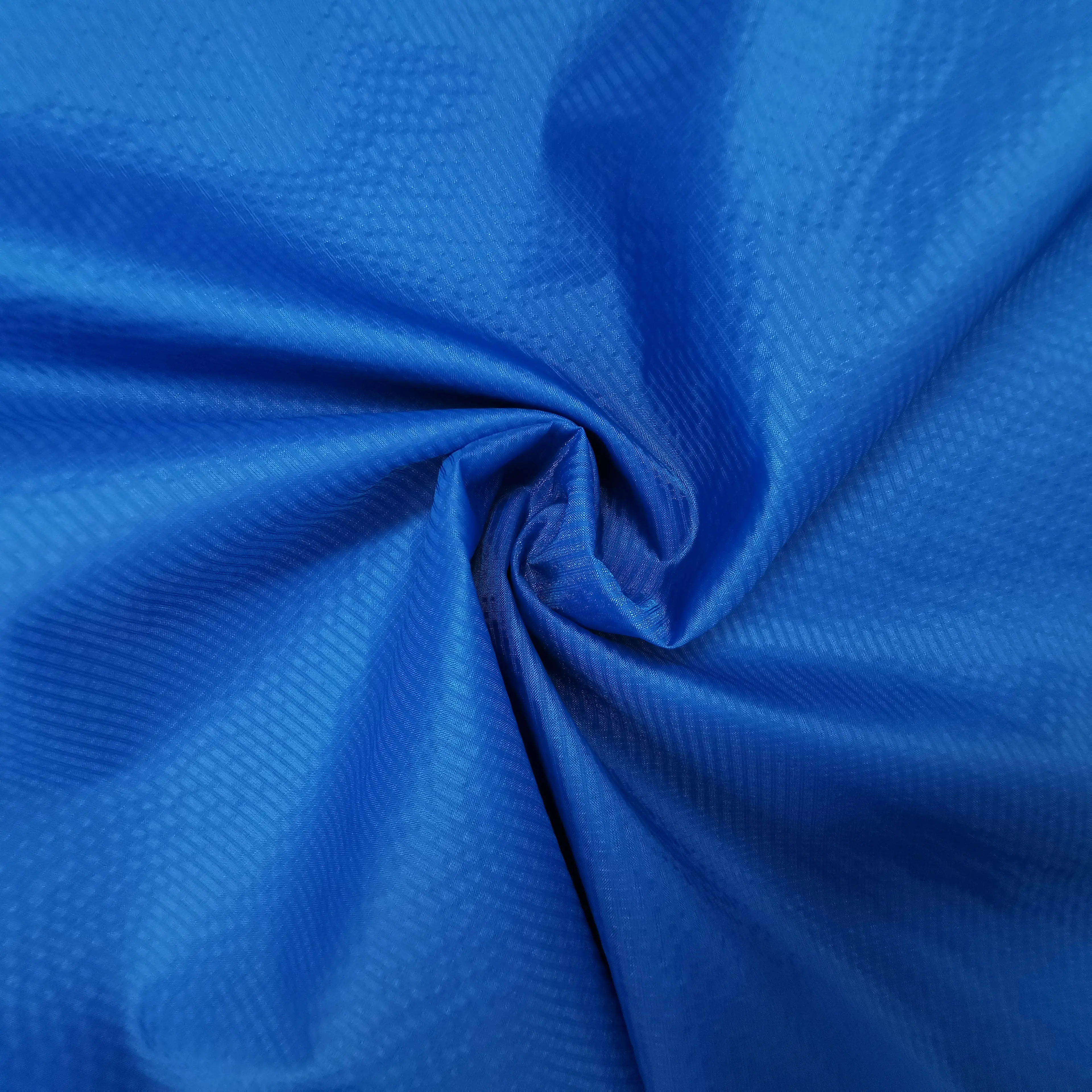 100 15D nylon taffeta vertical bar stripe PD environmental-friendly water proof down proof fabric