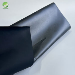 Kunden spezifische schwarze <span class=keywords><strong>CPP</strong></span> matte hitze beständige Kunststoff folie klebstoff frei für Bürobedarf Möbel produktion Schneid verarbeitung - Product Image 1