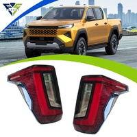 Feu arrière LED modifié pour Toyota Hilux Travo 2026+ avec feux de jour (DRL), feux de freinage, feux de recul et feux stop