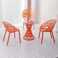 Ensemble table et chaises d'extérieur pour cour et balcon