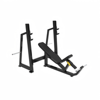 Rack de musculation incliné à charge par plaques, équipement de gym commercial, pour l'entraînement des muscles du haut du torse et la musculation, direct usine