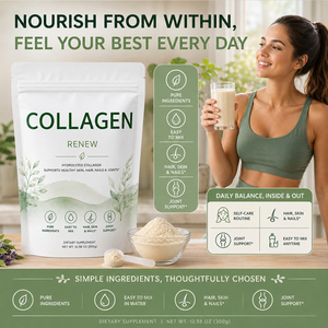 Poudre de supplément de <span class=keywords><strong>collagène</strong></span> <span class=keywords><strong>bio</strong></span> hydrolysé <span class=keywords><strong>marin</strong></span>, glutathion, kératine, multi-peptides et vitamine C, biotine pour le blanchiment de la peau - Product Image 6