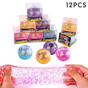 Pelota Antiestrés con Lentejuelas Brillantes, Suave y Elástica, Juguete Sensorial para Niños y Adultos - Product Image 6