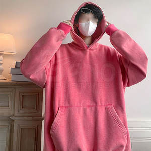 Ropa de calle de alta calidad para hombre, sudaderas con capucha de lavado ácido, jersey de gran tamaño, sudaderas con capucha de lavado ácido para hombre - Product Image 6