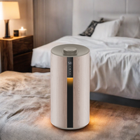 Humidificateur d'air ultrasonique 3,5 L, diffuseur d'huiles essentielles UV, fonctionne sur piles, machine aromatique pour la maison, le bureau, l'hôtel, en plastique