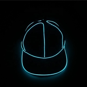 Concert DJ nightclub party supply illuminate led Baseball cap glow <span class=keywords><strong>in</strong></span> <span class=keywords><strong>the</strong></span> dark - Product Image 5