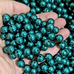 Factory Latest Round Multisize Colorful ABS Pearl <strong>Beads</strong> Loose for Luggage Decoration ABS <strong>Plastics</strong> Material - Product Image 1