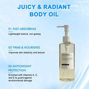 Olio Corpo 100% Naturale <span class=keywords><strong>e</strong></span> Biologico per la Cura della Pelle, Idratante, Illuminante, Levigante, Rassodante, con Vitamina C ed <span class=keywords><strong>E</strong></span> - Product Image 3