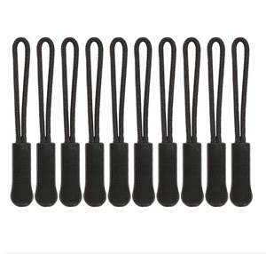 Lot de 10 attaches de <span class=keywords><strong>fermeture</strong></span> <span class=keywords><strong>éclair</strong></span> pour sacs, remplacement de la boucle <span class=keywords><strong>cassée</strong></span>, clip de fixation pour cordon de sac de voyage, valise, tente - Product Image 6