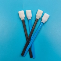Éponge de nettoyage pour imprimante Roland 707 à manche bleu, éponge sans peluches, éponge à pointe en mousse, éponge de détaillage, éponge de nettoyage automobile