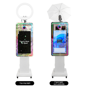 Nouveau Photobooth Miroir Magique Populaire 2026 – Cabine <span class=keywords><strong>Photo</strong></span> Miroir 32 Pouces avec Flight Case - Product Image 2