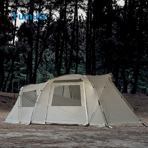 YumuQ Family Size 4 Season 3-4 Person Folding Quick Set up <b>Net</b> Outdoor Waterproof Luxury Big Prime Camping Tent YQ810513 YumuQ F - Product Image 4